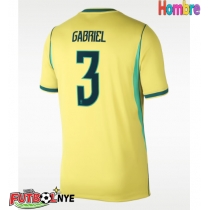 Camiseta Brasil Gabriel Magalhaes #3 Primera Equipación Mundial 2026 manga corta